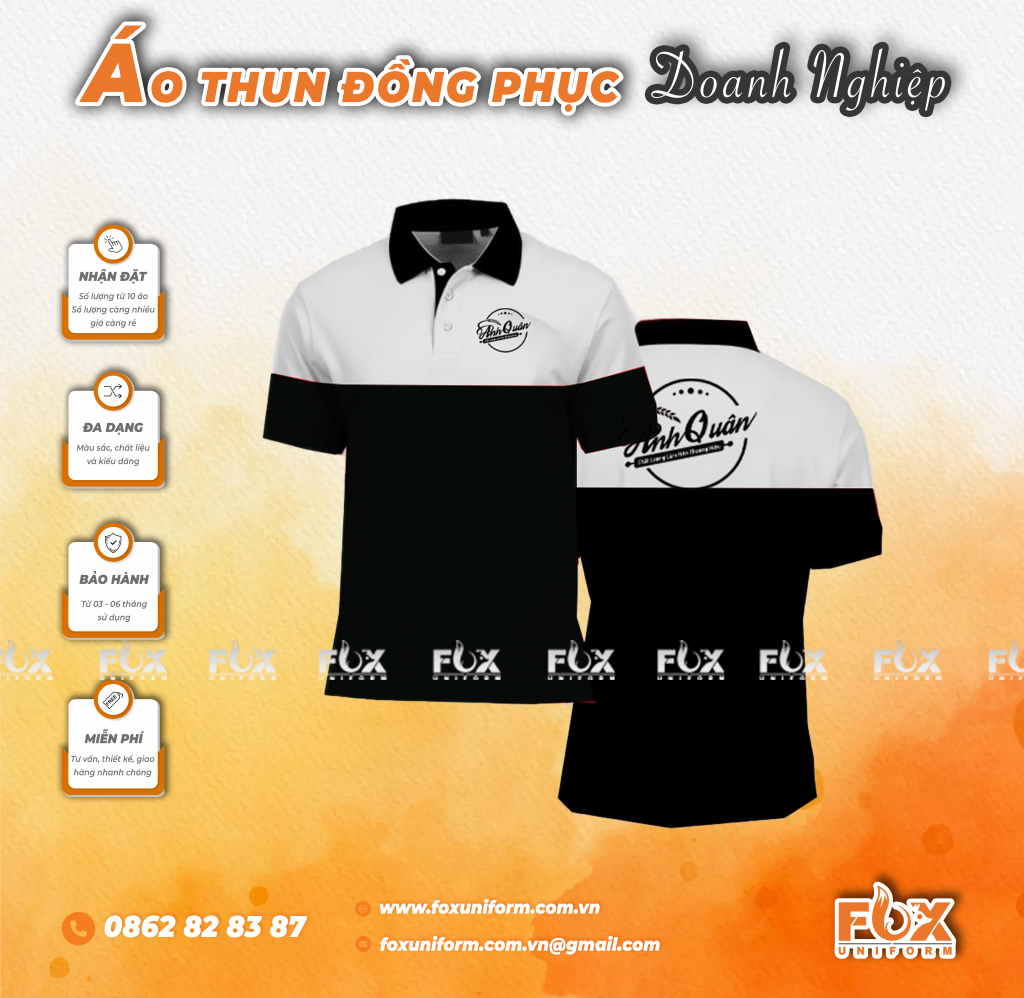 Áo Thun Đồng Phục Công Ty Anh Quân