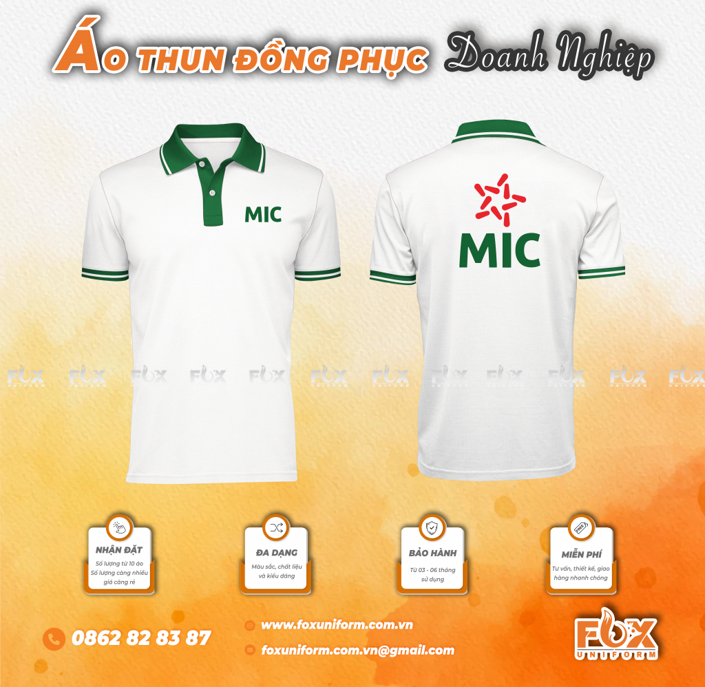 Áo Thun Đồng Phục Công Ty MIC