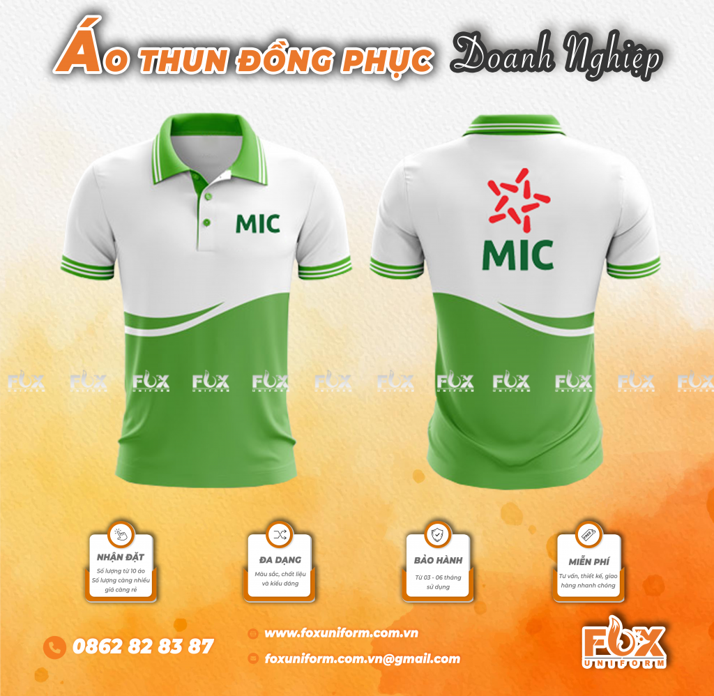 Áo Thun Đồng Phục Công Ty MIC