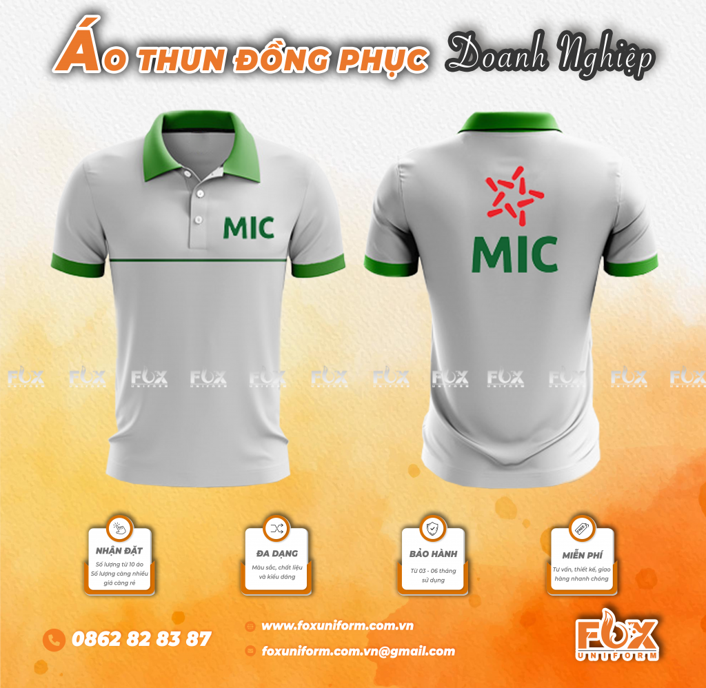 Áo Thun Đồng Phục Công Ty MIC