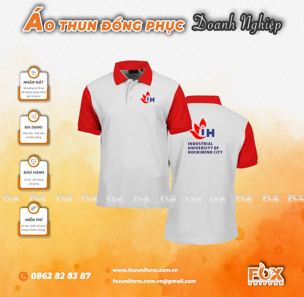 Áo Thun Đồng Phục Đại Học Công Nghiệp