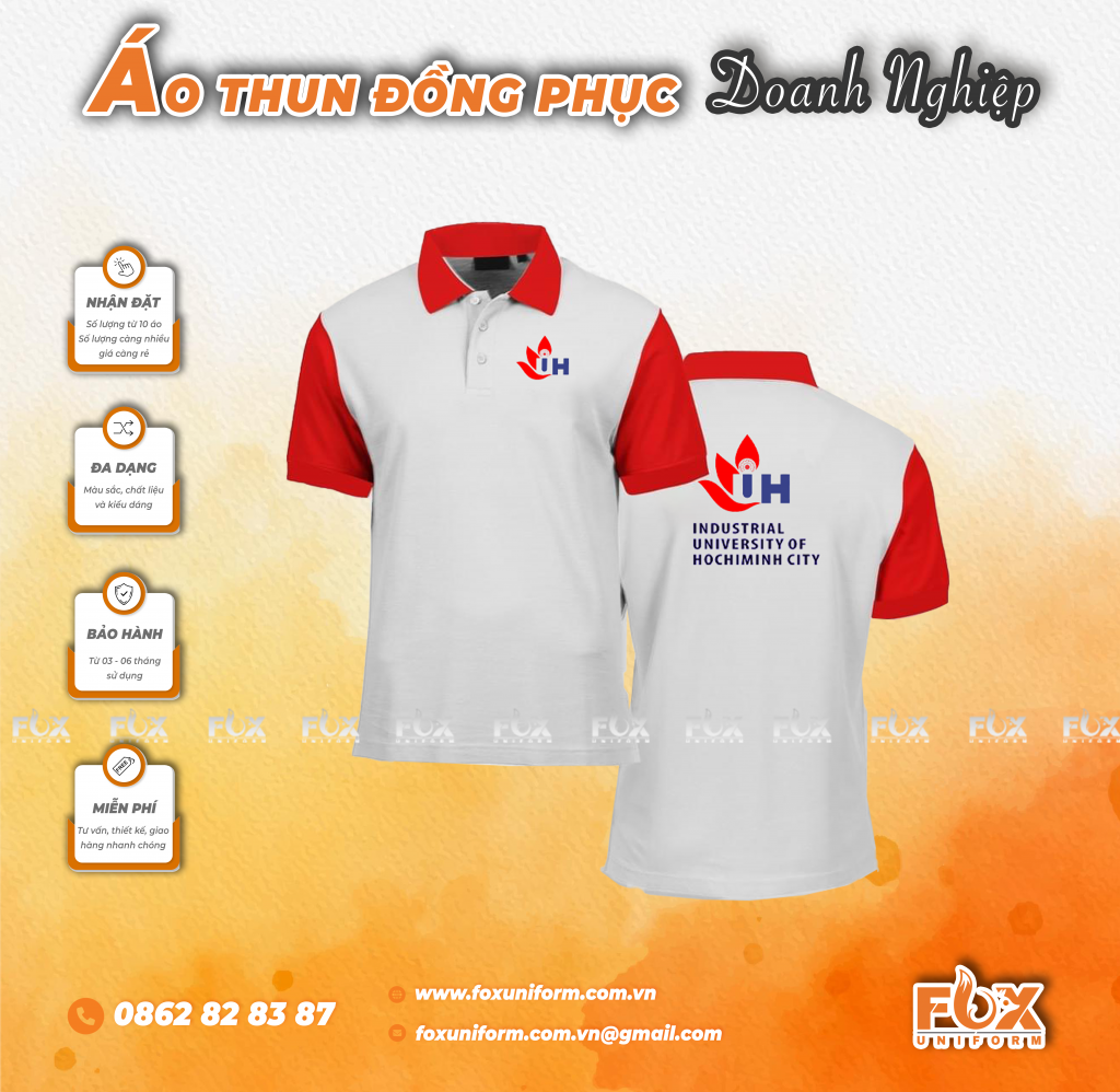 Áo Thun Đồng Phục Đại Học Công Nghiệp
