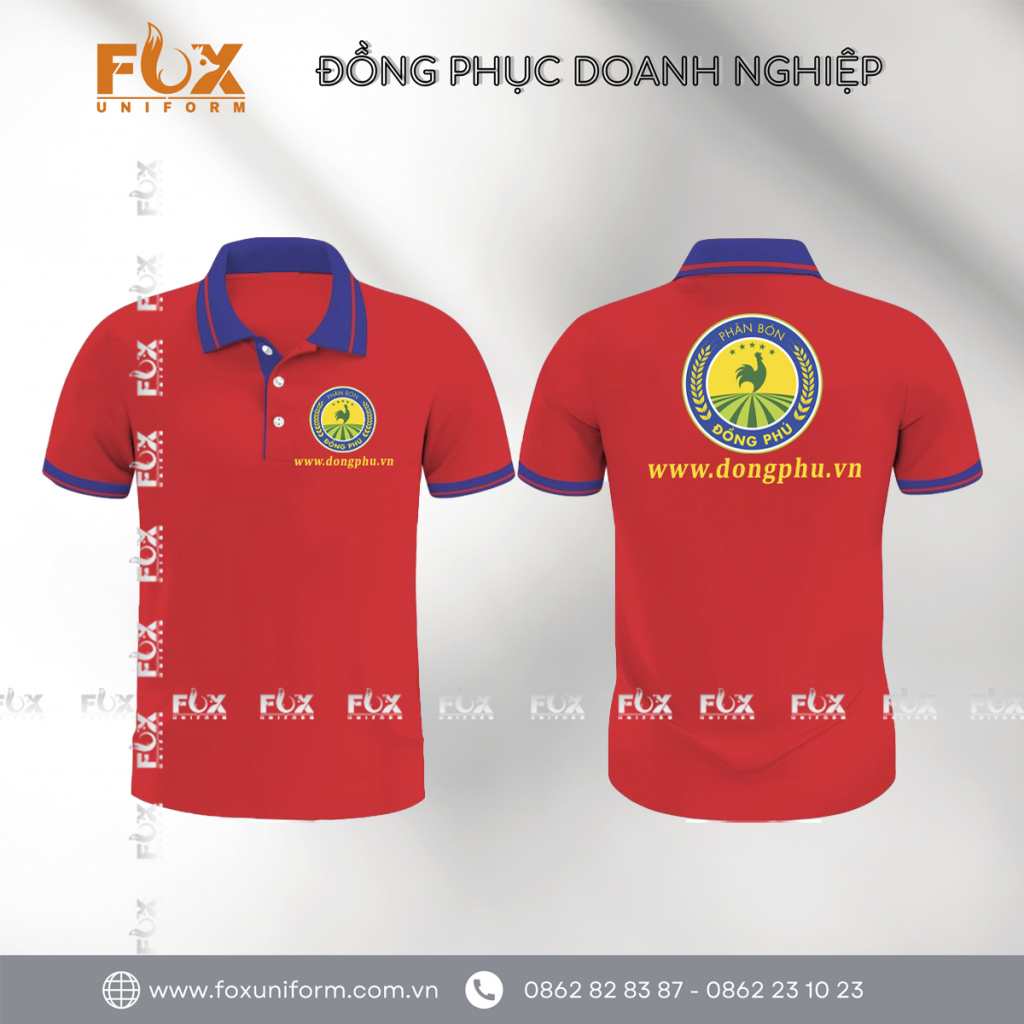 Áo Thun Đồng Phục Công Ty Phân Bón Đồng Phú