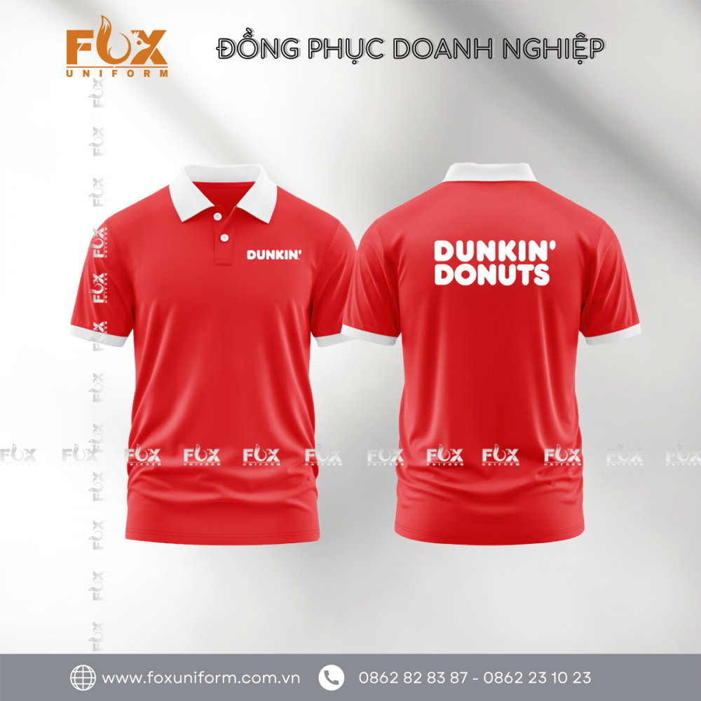 Áo Thun Đồng Phục Công Ty DUNKIN
