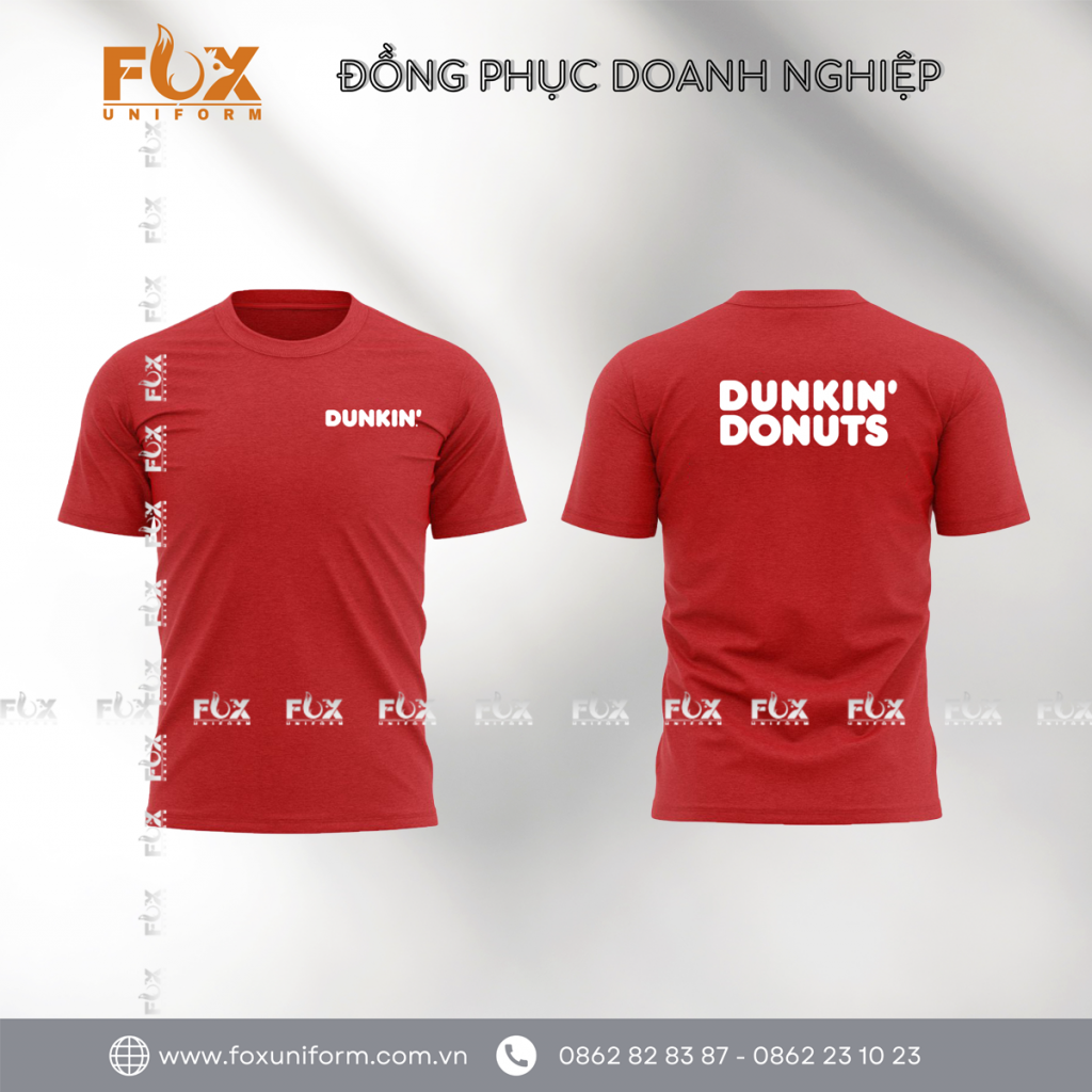 Áo Thun Đồng Phục Công Ty DUNKIN