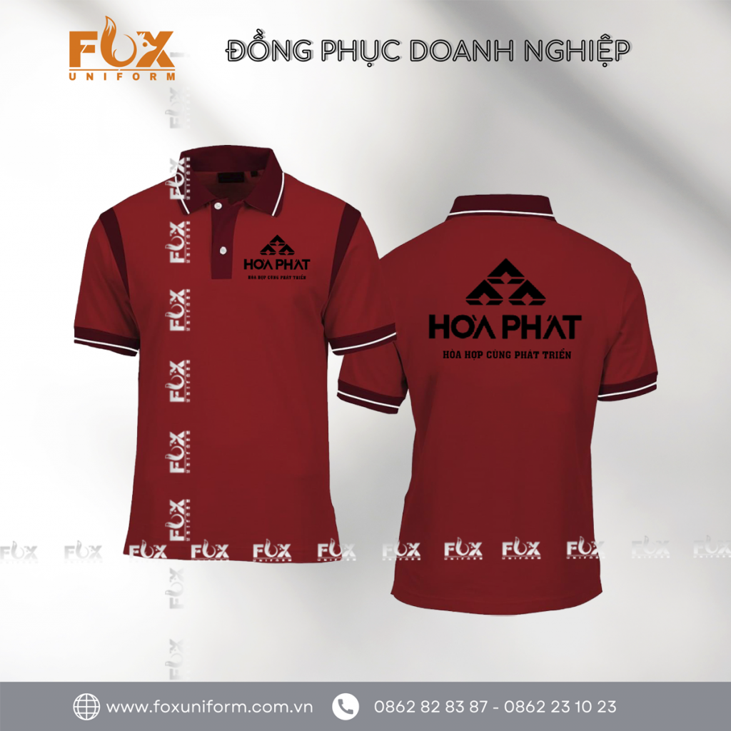 Áo Thun Đồng Phục Công Ty Hòa Phát
