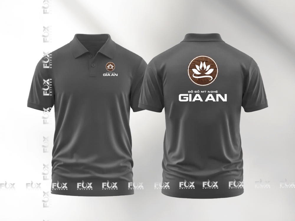 Áo Thun Đồng Phục Công Ty Gỗ Gia An