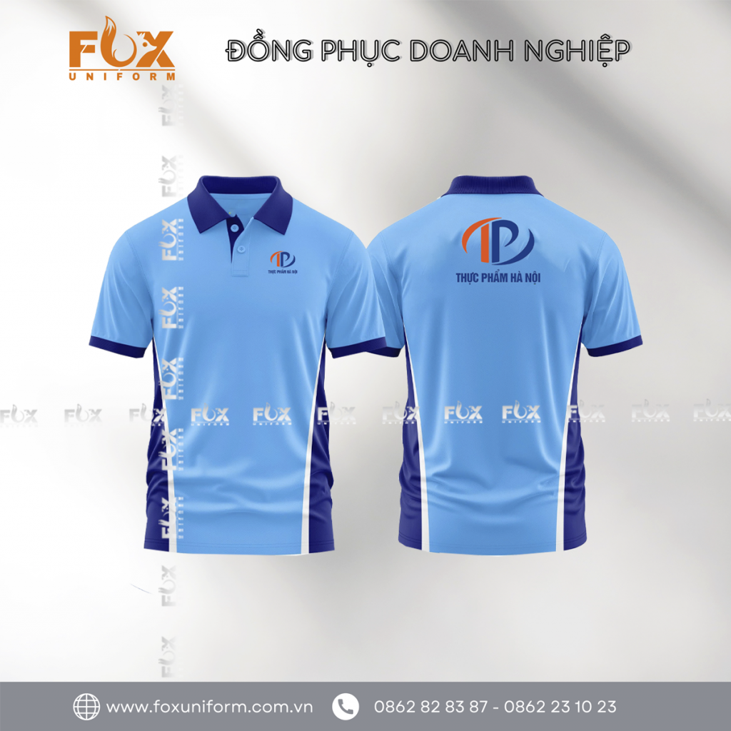 Áo Thun Đồng Phục Công Ty Thực Phẩm Hà Nội