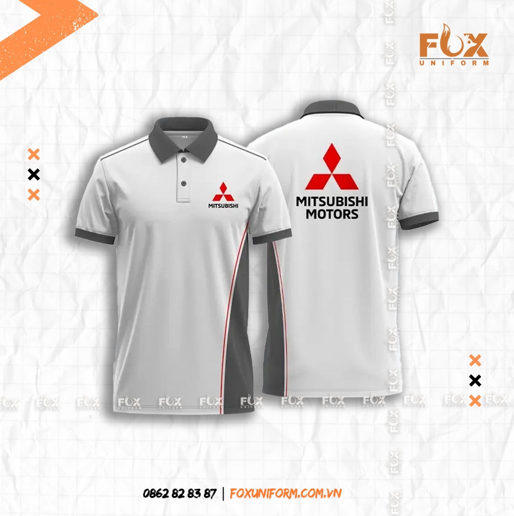 Áo Thun Đồng Phục Mitsubishi