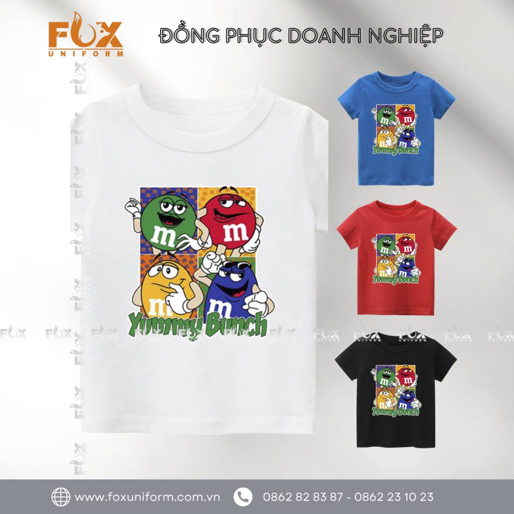 Áo Thun Đồng Phục Công Ty M&M