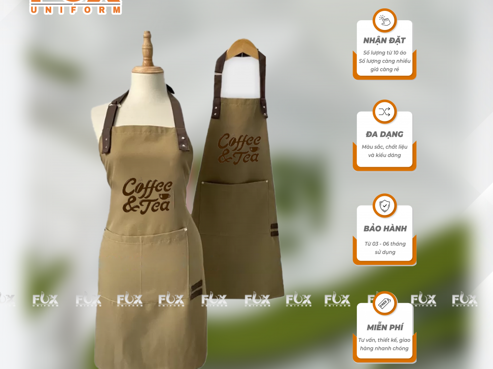 Tạp Đê Đồng Phục Quán Coffee Tea