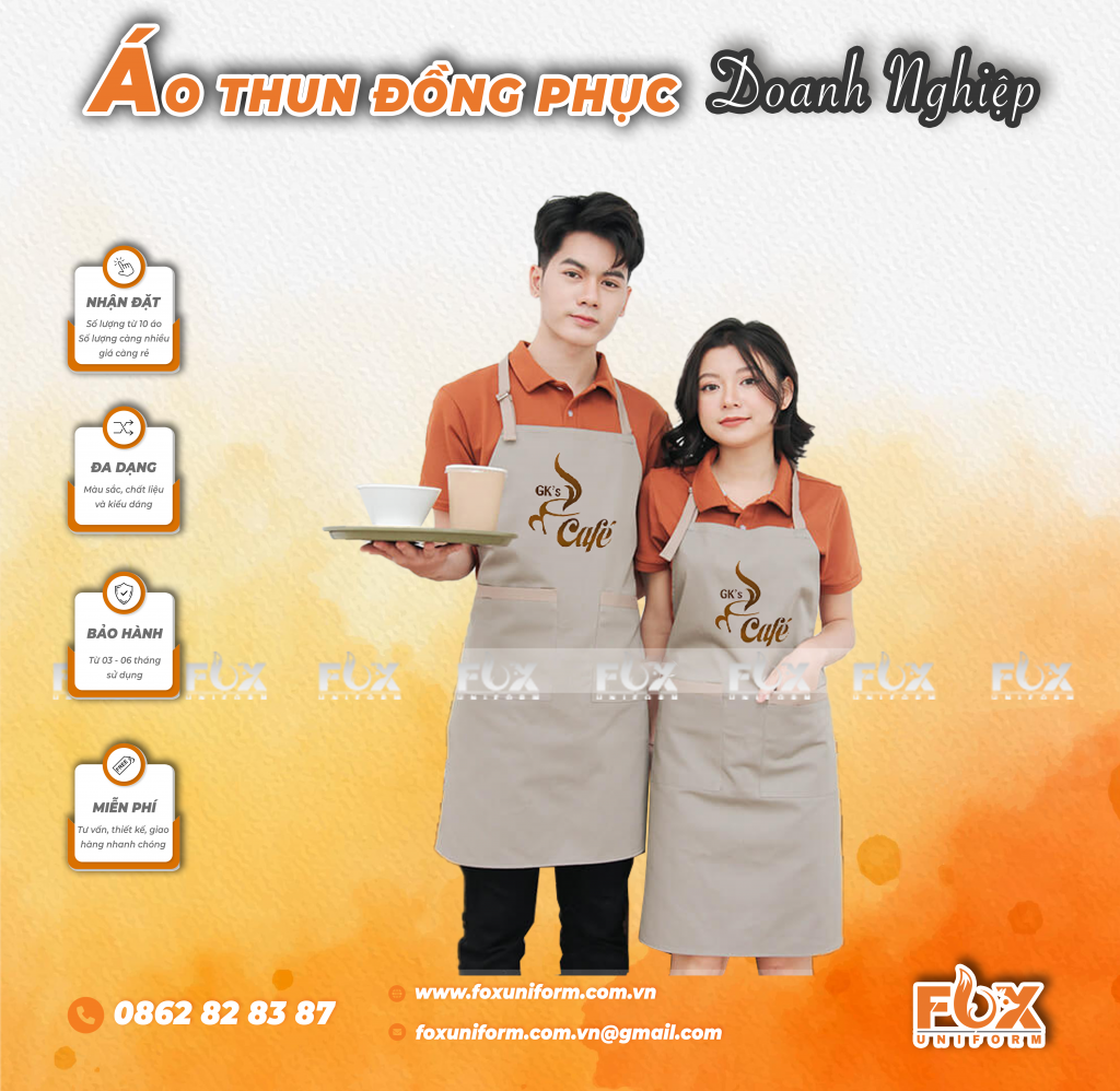 Tạp Đê Đồng Phục Quán Coffee Tea