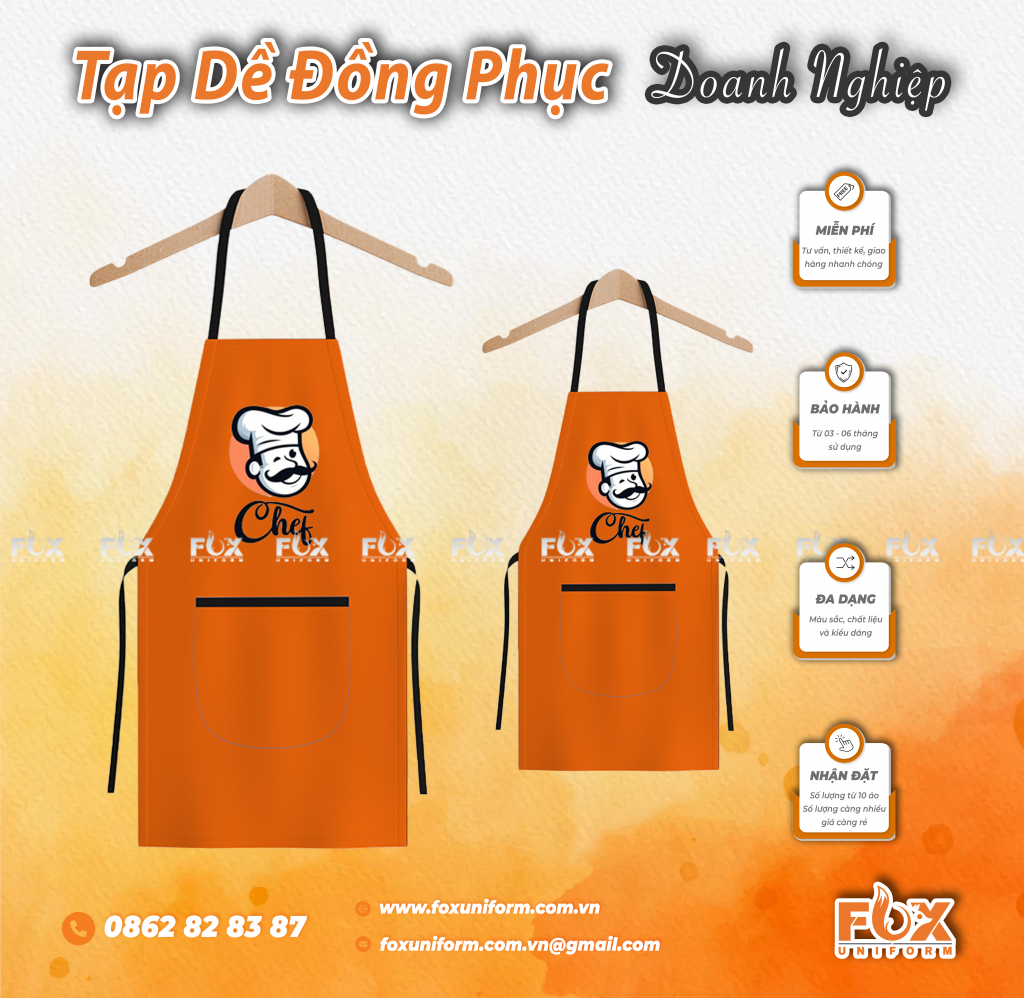 Tạp Dề Đồng Phục BAKERY