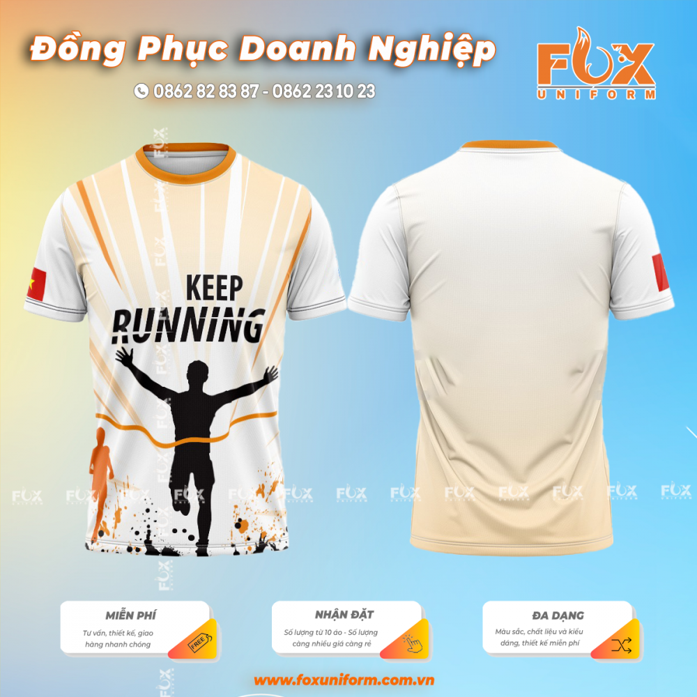 Áo Thun Chạy Bộ Running F3