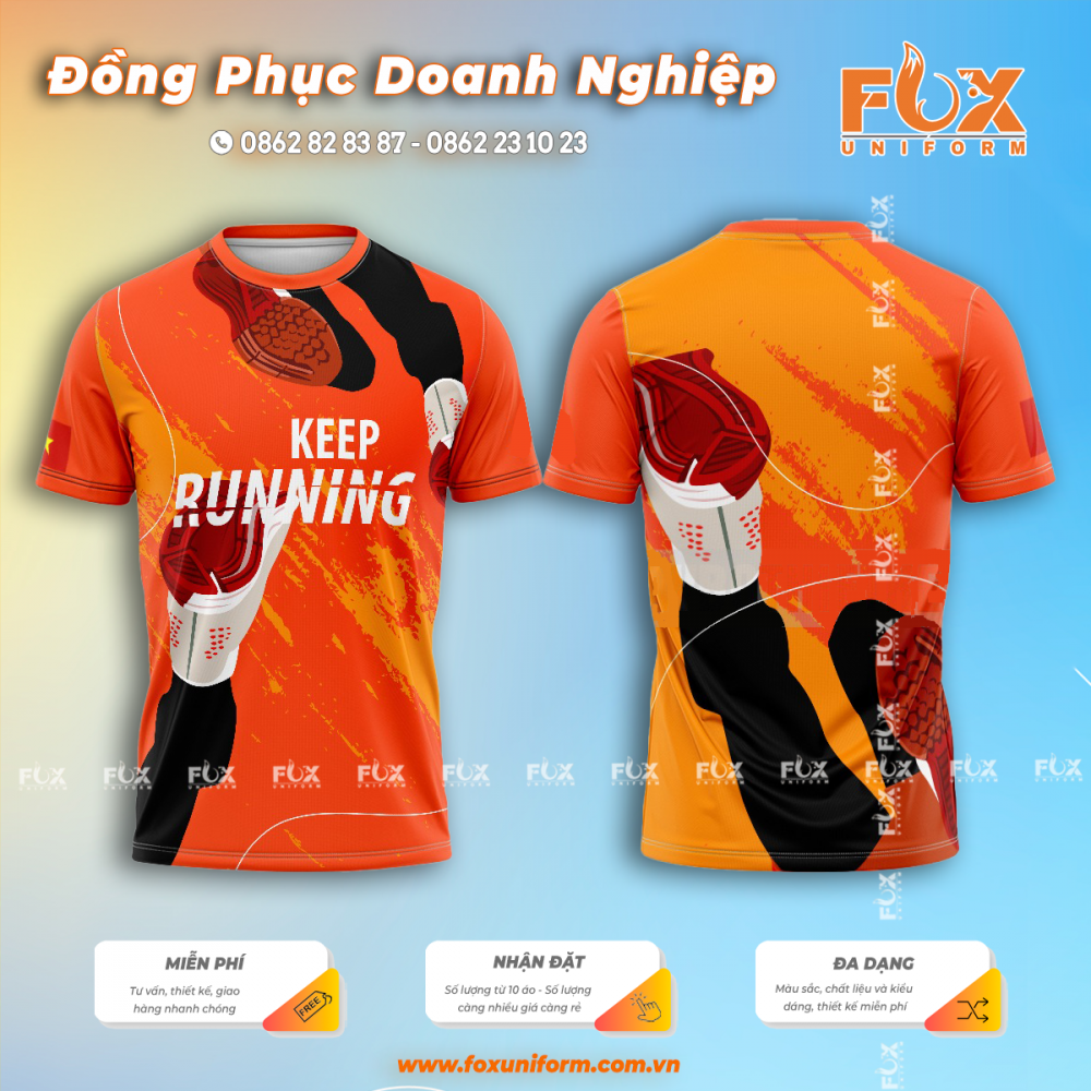 Áo Thun Chạy Bộ Ruuning F4