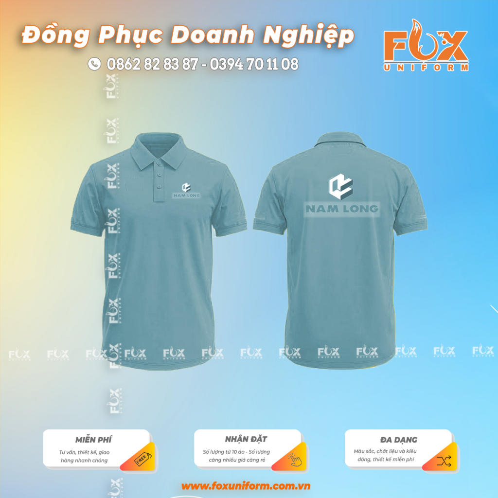 Áo Thun Đồng Phục Công Ty Nam Long