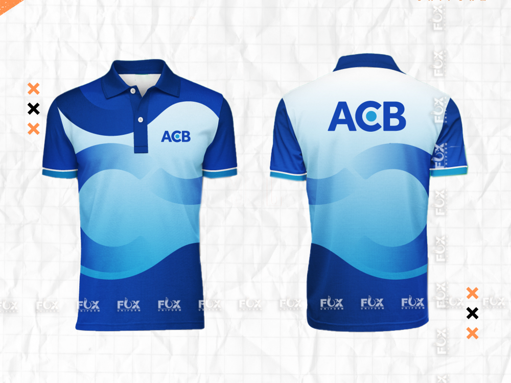 Áo Thun Đồng Phục Ngân Hàng ACB