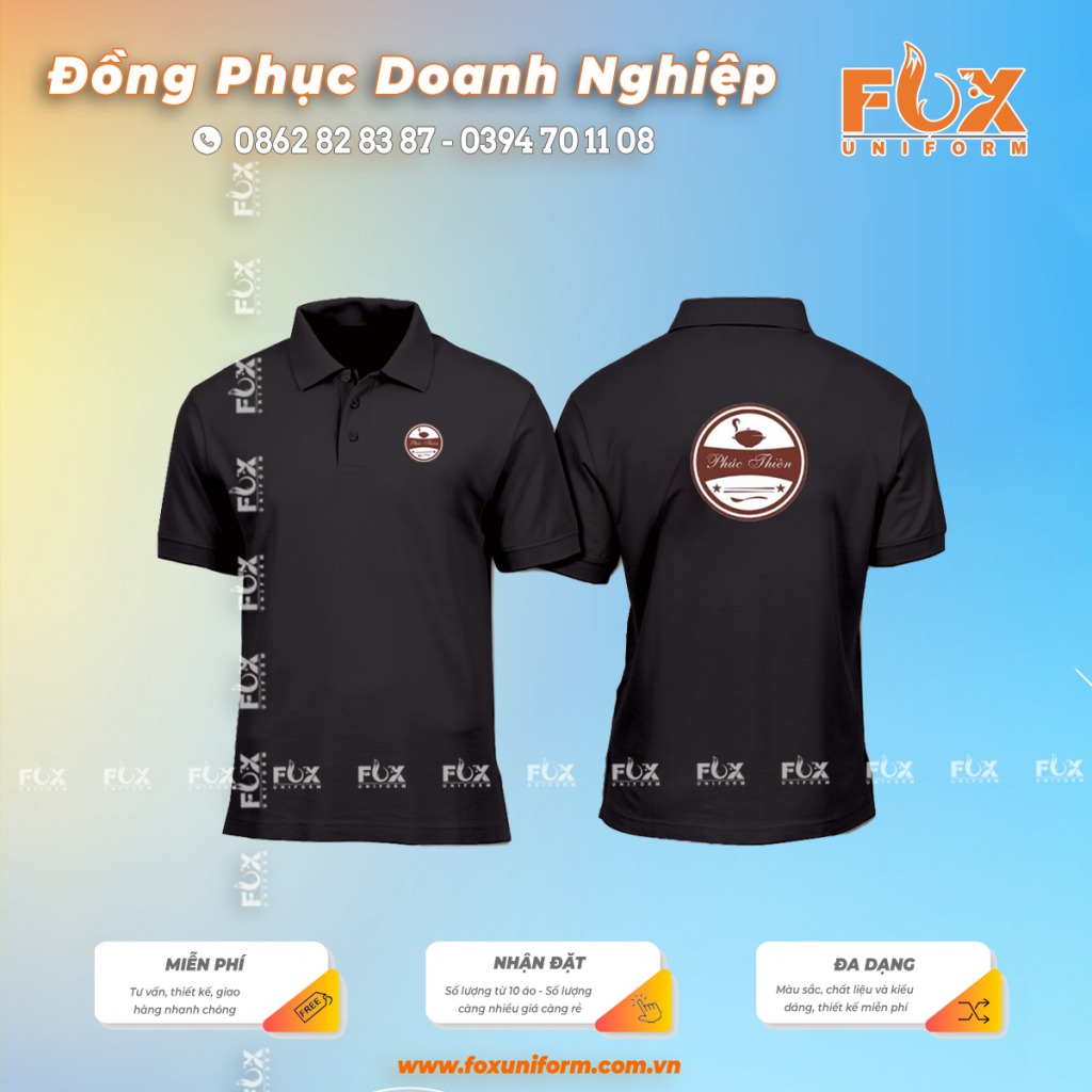 Áo Đồng Phục Nhà Hàng Phúc Thiên