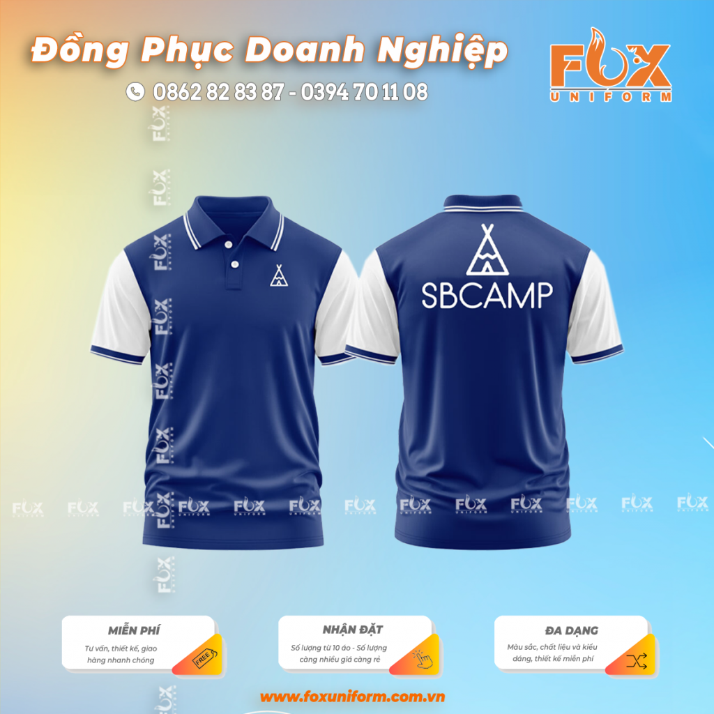 Áo Thun Đồng Phục Công Ty SBCAMP
