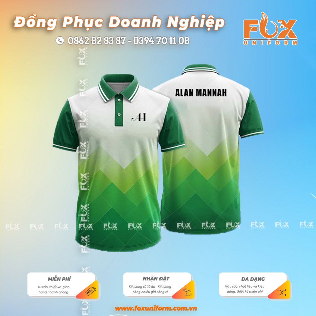  Hãy nhanh tay liên hệ trực tiếp các số tới hotline để được 𝙁𝙊𝙓 𝙐𝙉𝙄𝙁𝙊𝙍𝙈 hỗ trợ miễn phí ngay nhé! Hotline 1: 0862 82 83 87 - Mr Huấn Hotline 2: 0383 26 63 62 - Ms Kim Oanh Hotline 3: 0862 23 10 23 - Ms Kim Lâm Gởi email trực tiếp qua hòm thư: FoxUniform.com.vn@gmail.com Chat web trực tuyến trên Website: Foxuniform.com.vn Địa chỉ: 122/17C Miếu Gò Xoài, P. Bình Hưng Hòa A, Quận Bình Tân. #aothundongphuc #aothuncongty #aothunsukien #mayaothundongphuc #aothucotru #aothuncotron #aothunthoitrang #aothunchatluong #aothunquangcao #aothunnho