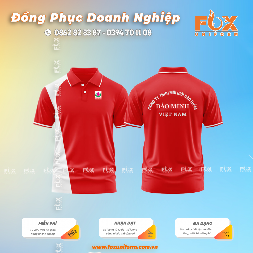 Áo Thun Đồng Phục Công Ty Bảo Minh