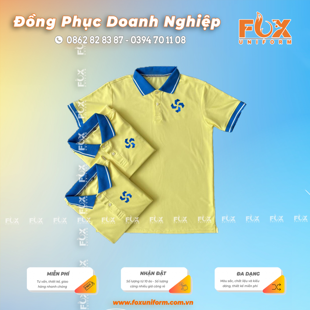 ao-thun-dong-phuc-cong-ty-xanh-vang.