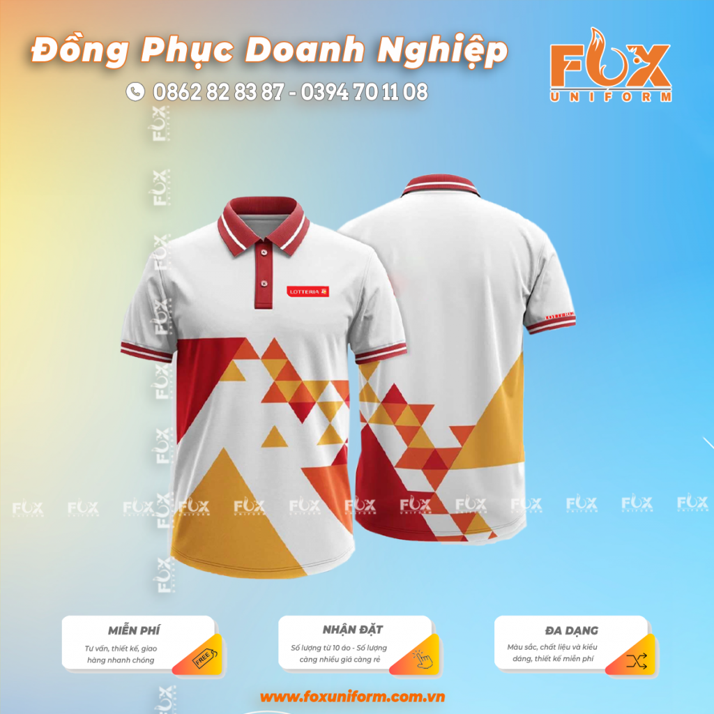 Áo Thun Đồng Phục Công Ty Lotte Mart