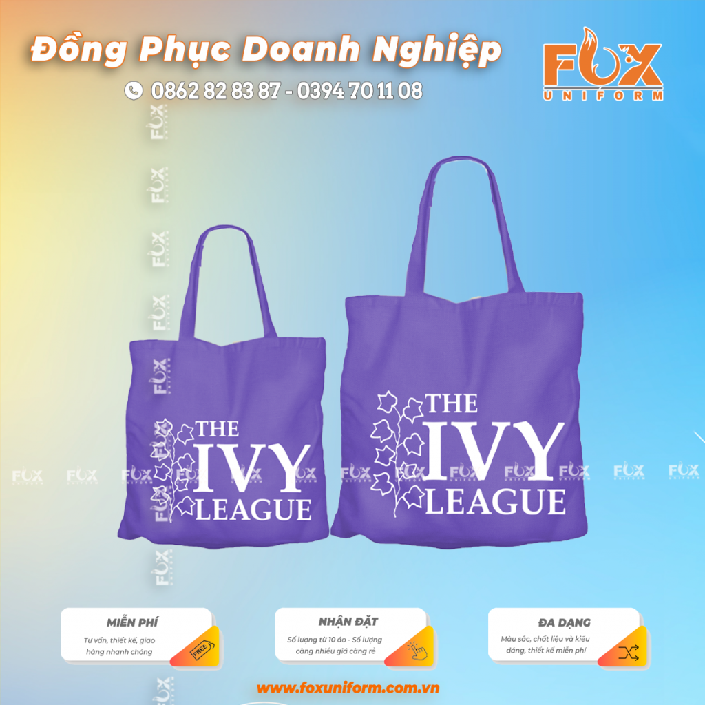 Túi vải THE IVY LEAGUE 2024