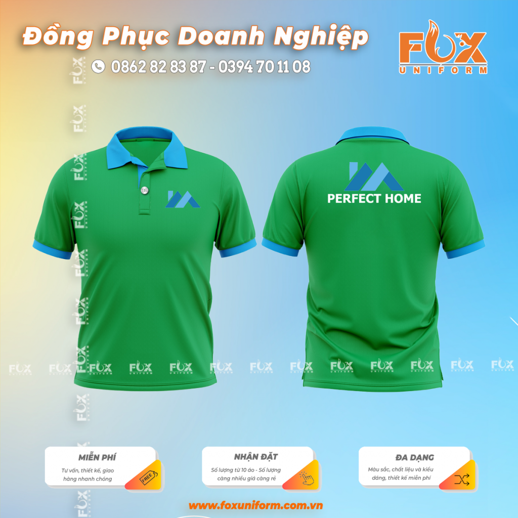 ao-thun-dong-phuc-cong-ty-perfect-home.
