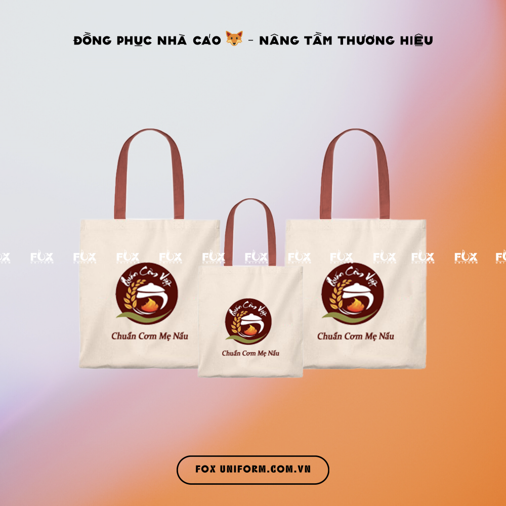 Túi Vải không Dệt Nhà Hàng Cơm Việt