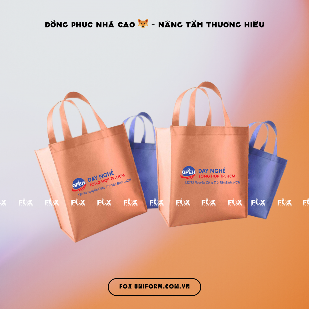 Túi Vải không Dệt Nhà Hàng Cơm Việt 